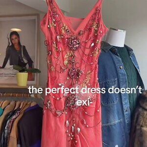 Vintage Beaded Dress